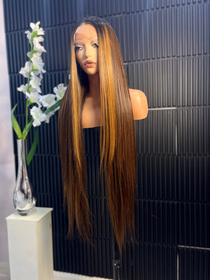 Nicki  40" (13*6) lace frontal wig