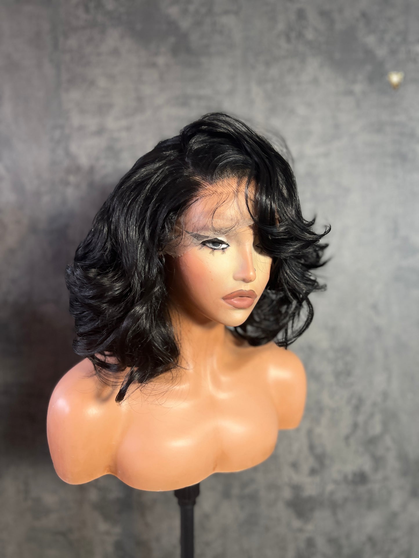 Raye 13x6 Lace Frontal Wig with Natural Wavy Texture and Soft Brown Color for Everyday Wear