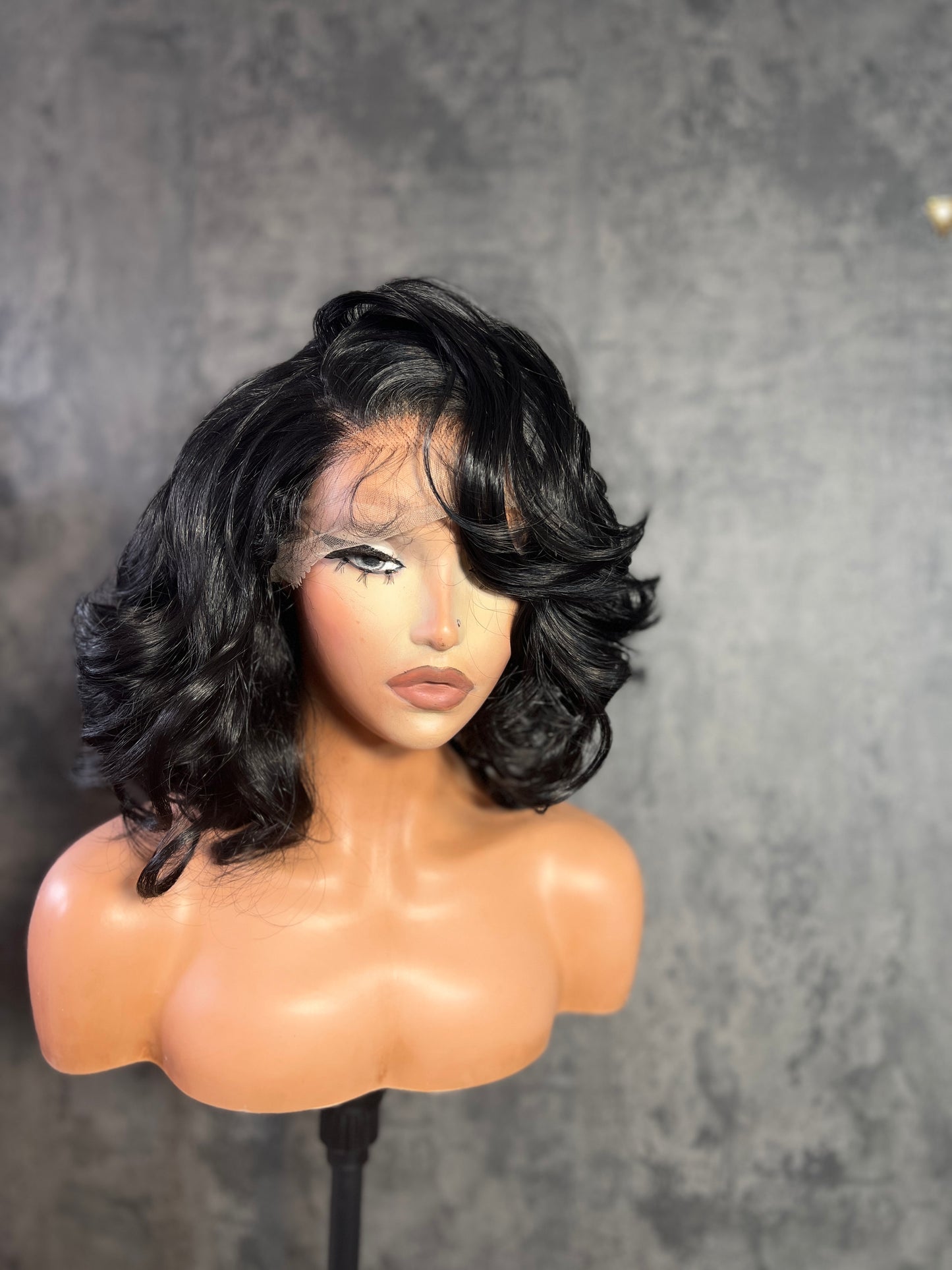 Raye 13x6 Lace Frontal Wig with Natural Wavy Texture and Soft Brown Color for Everyday Wear
