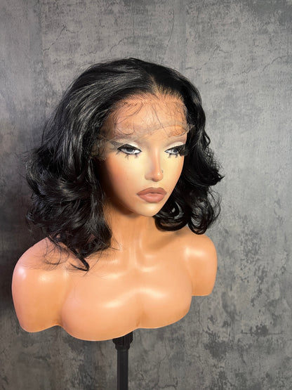 Raye 13x6 Lace Frontal Wig with Natural Wavy Texture and Soft Brown Color for Everyday Wear