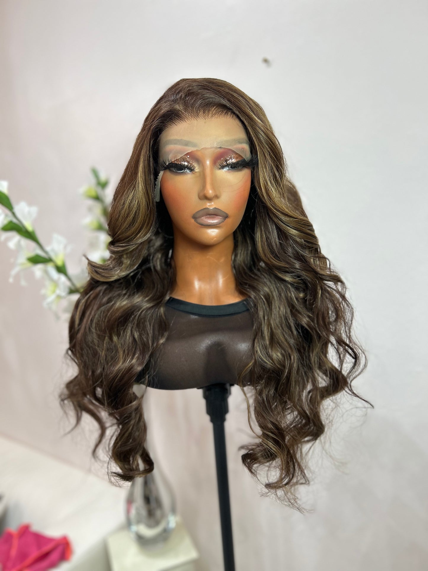 (Sample) Naomi (13 by 6) lace frontal wig