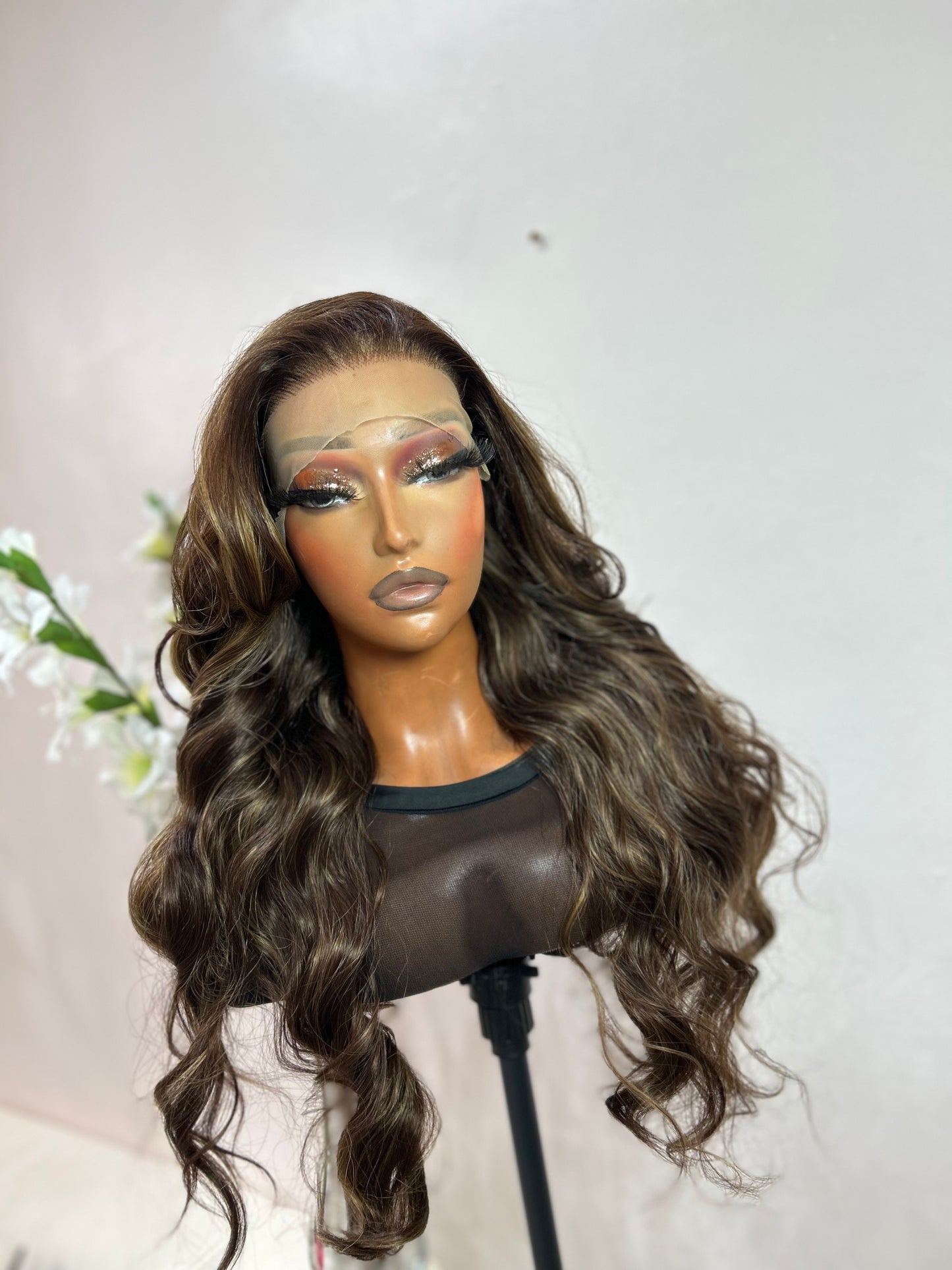 (Sample) Naomi (13 by 6) lace frontal wig