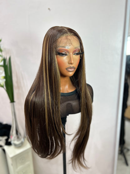 (Sample) Fifi (13 by 6) lace front wig