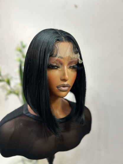 (Sample) Raven (13 by 4) lace front wig