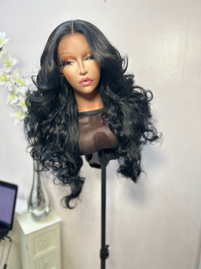 (Sample) Lenisha(T-part) lace wig