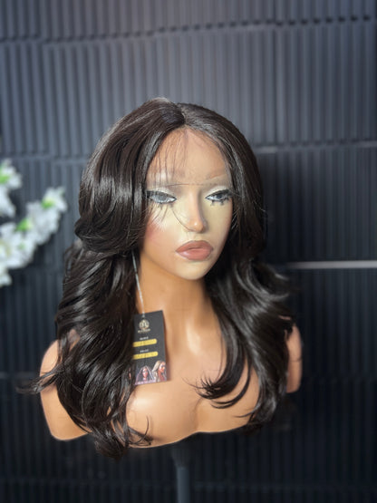 Sabrina (T-part lace wig)