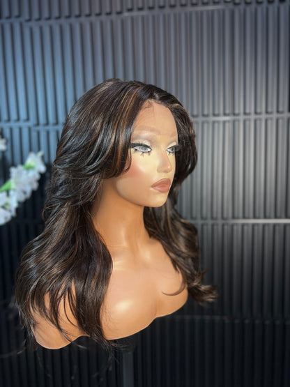 Sabrina (T-part lace wig)