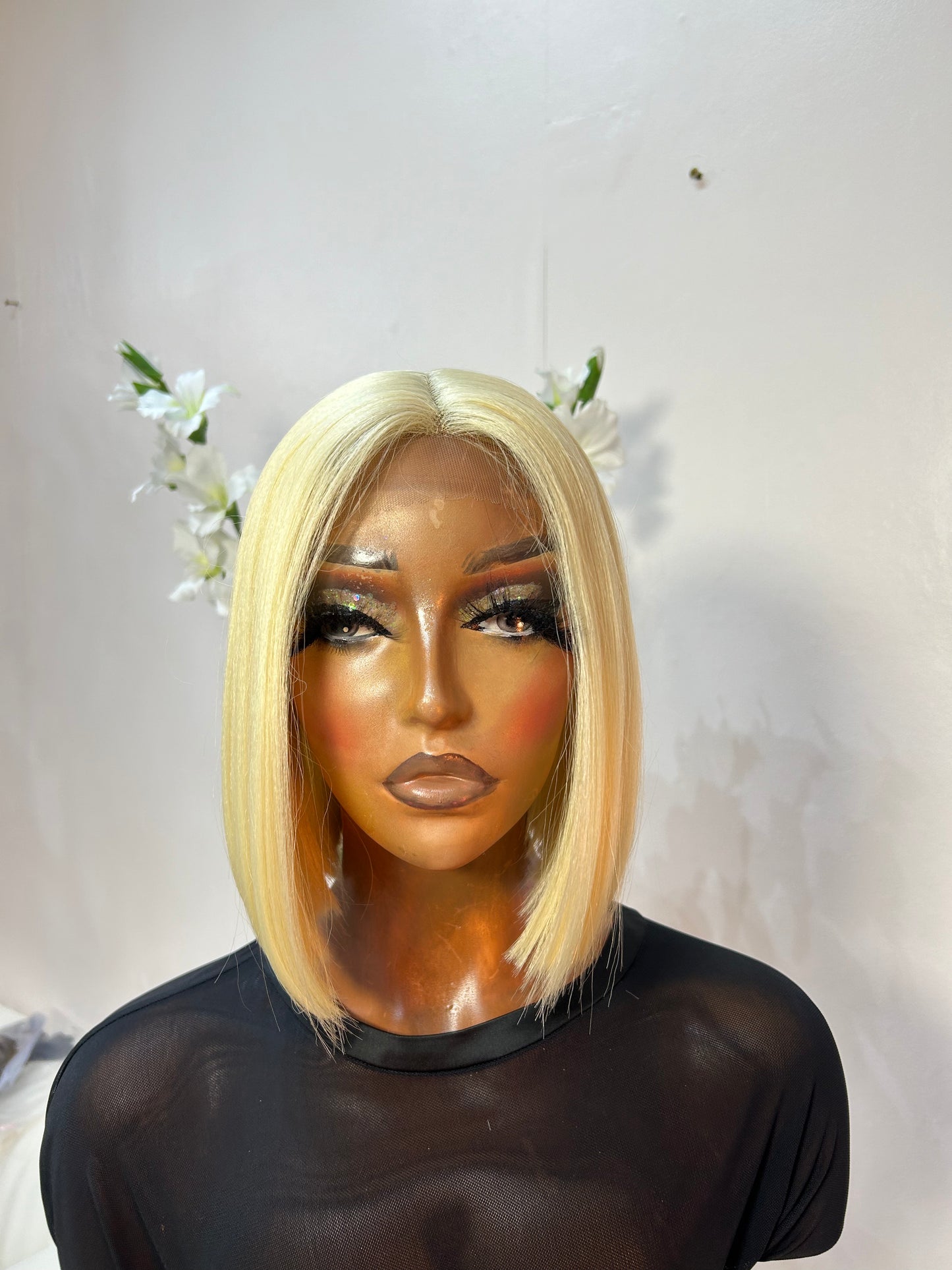 Ru (T-part) lace front wig