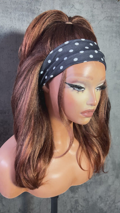 Nala headband - Synthetic Heat Resistant Fibre 18 Inches Length Natural Look Washable